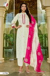 G 9740 By Af Dola Silk With Jacquard Readymade Suits Wholesale Market In Surat
